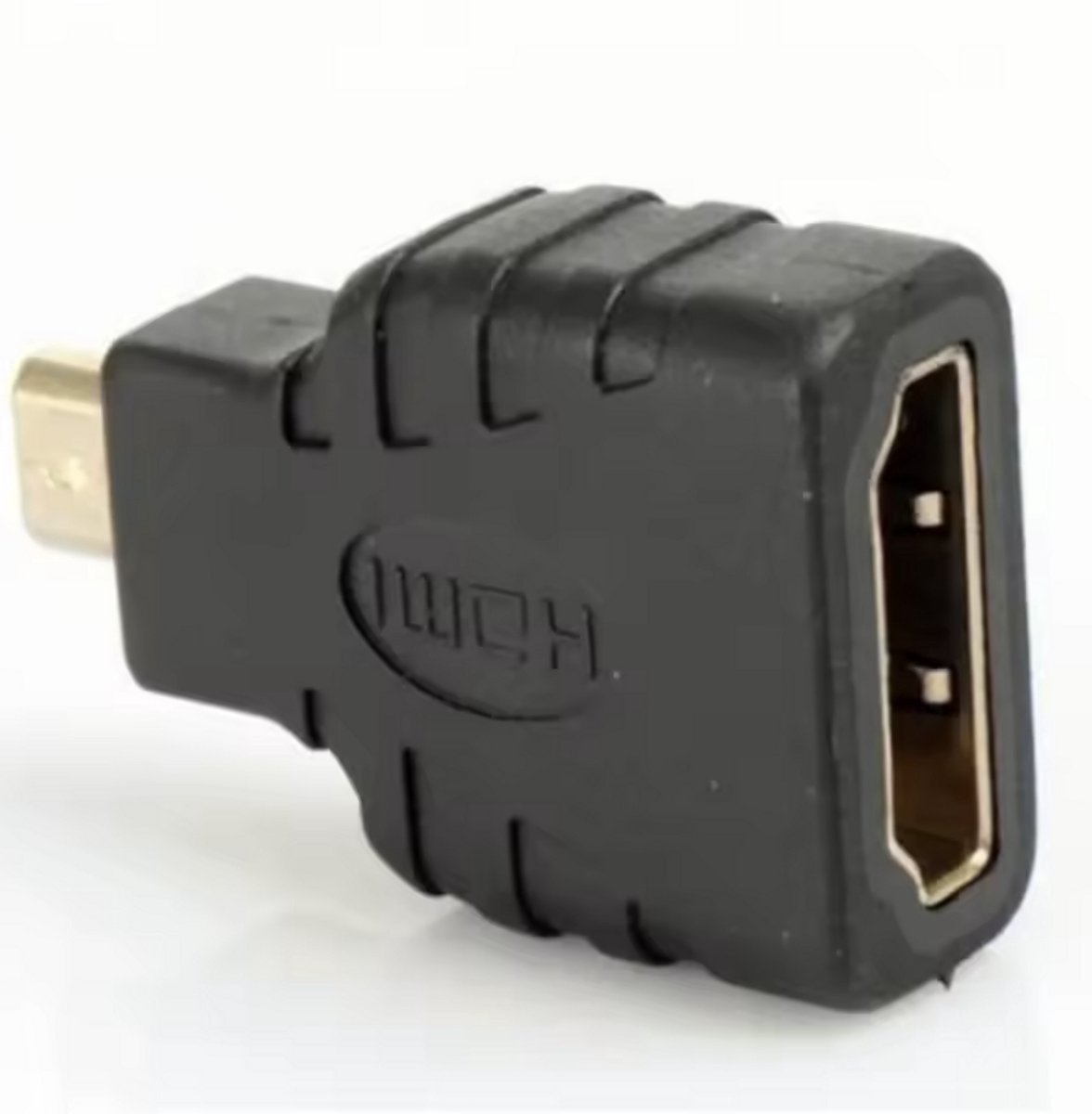 CHPN - Micro HDMI Male naar HDMI - HDMI - Adapter - Verloopstekker - Zwart - 1 stuks - Universeel - Micro HDMI