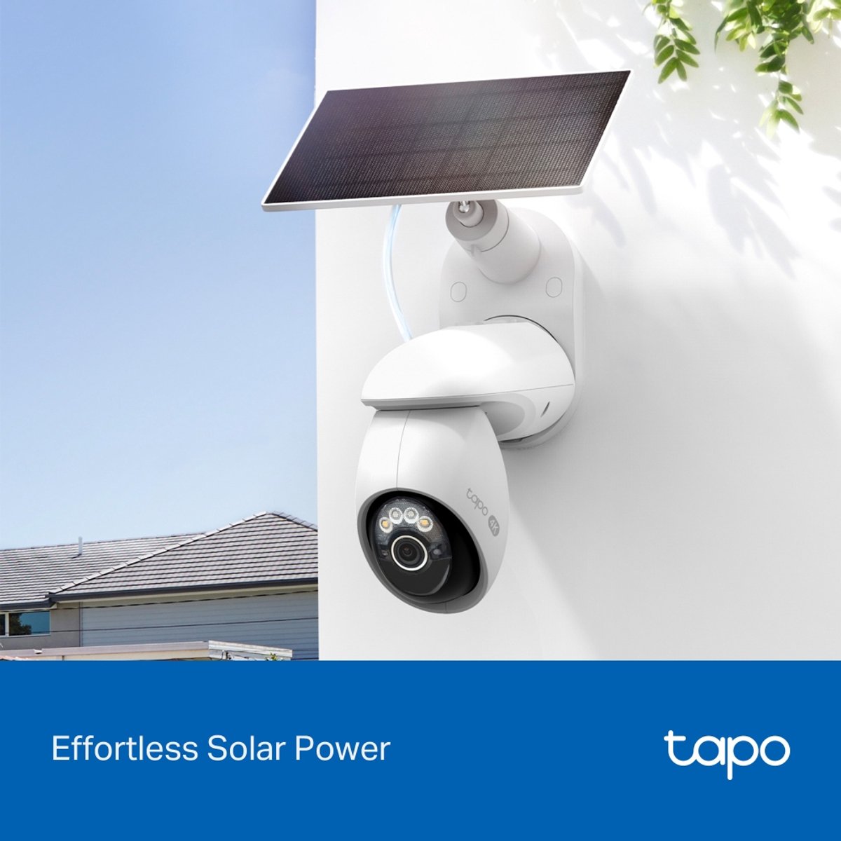 Tapo C660 Beveiligingscamera Buiten met Zonnepaneel 4K - afbeelding 2