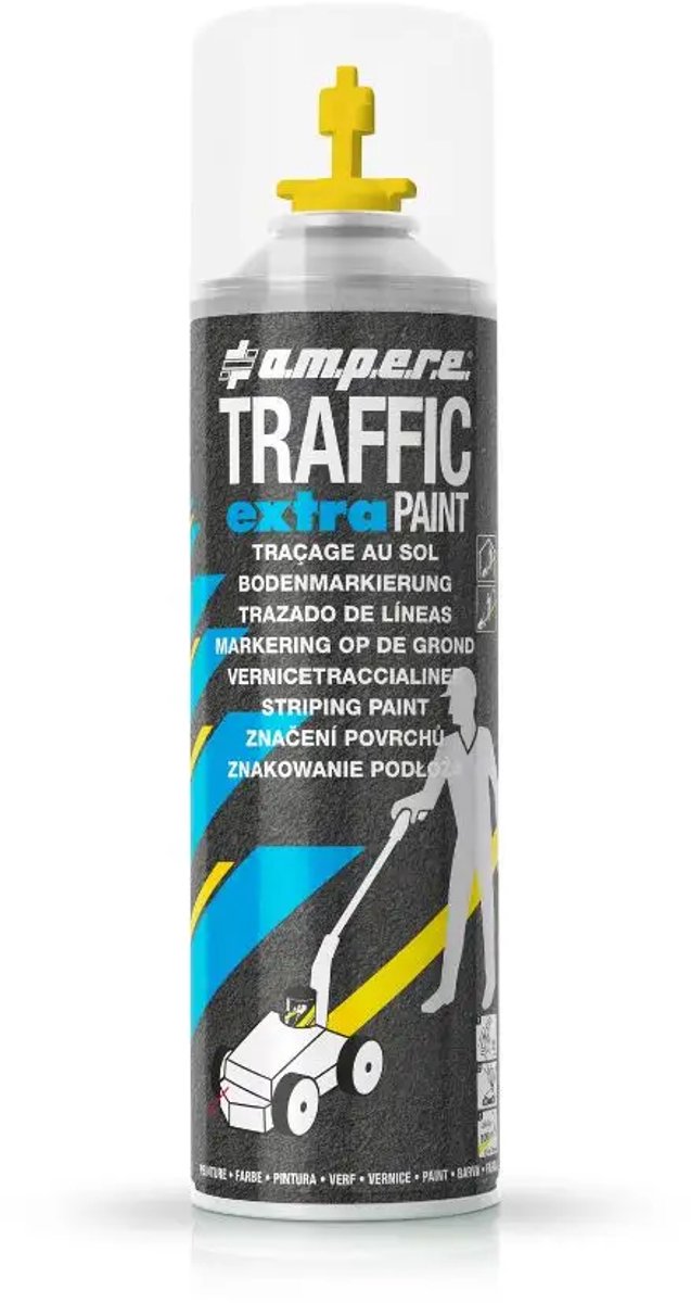 Ampere Traffic Extra Paint markeerverf - geel
