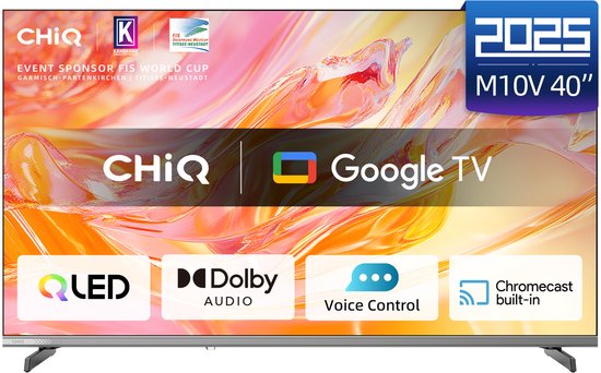 CHiQ L40QM10V Smart TV 40 Inch QLED Pro FHD 1080P - CHiQ - €219,99