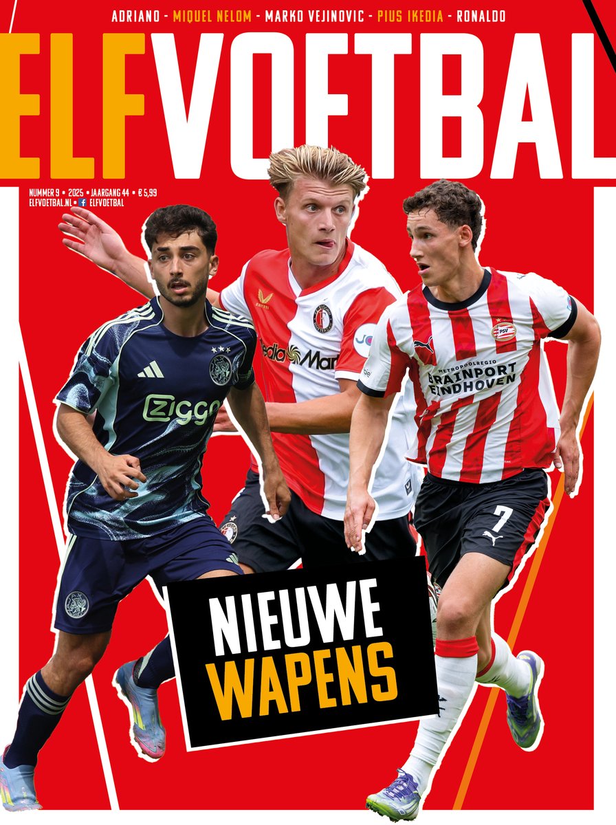 ELF Voetbal Magazine - NR 9 2025 - Voetbal - Tijdschrift
