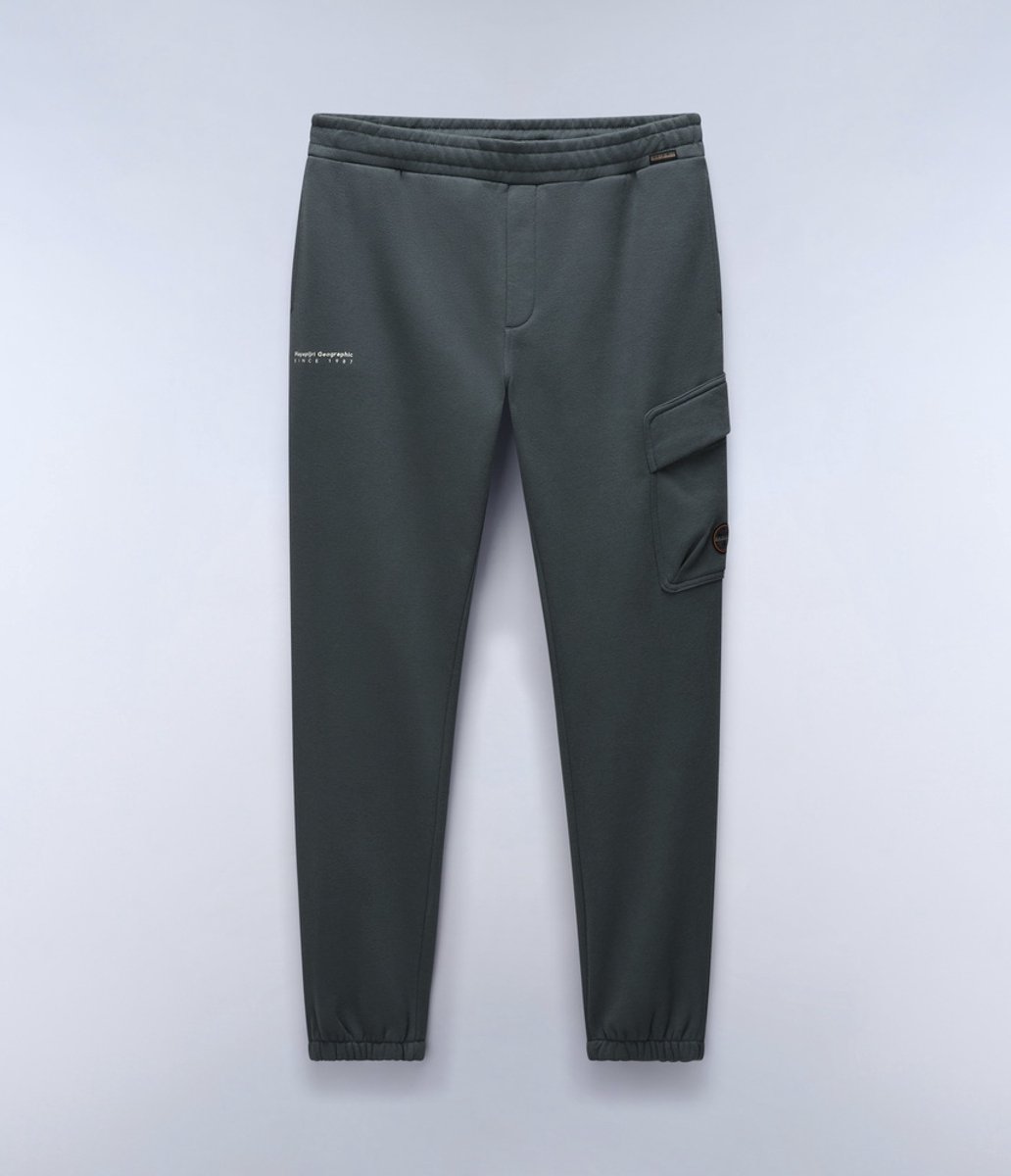 Napapijri Fleecehose M-Badge Cargo NP0A4I33 Urban-XL Groen