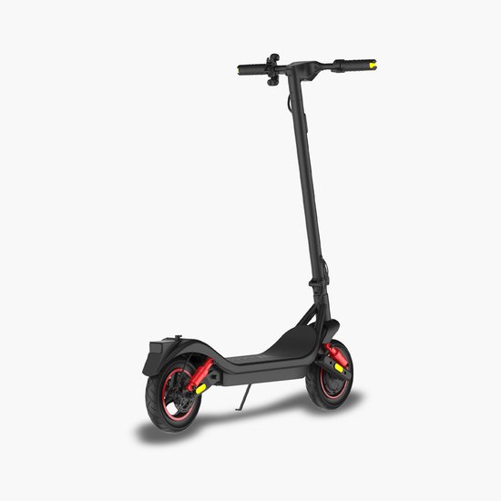 Wispeed - Airo V16 - Elektrische Step - 60km bereik - Dubbele vering - 25 km/u - 700W Motor - 10” Luchtbanden - LED Display - Schijfrem - Zwart