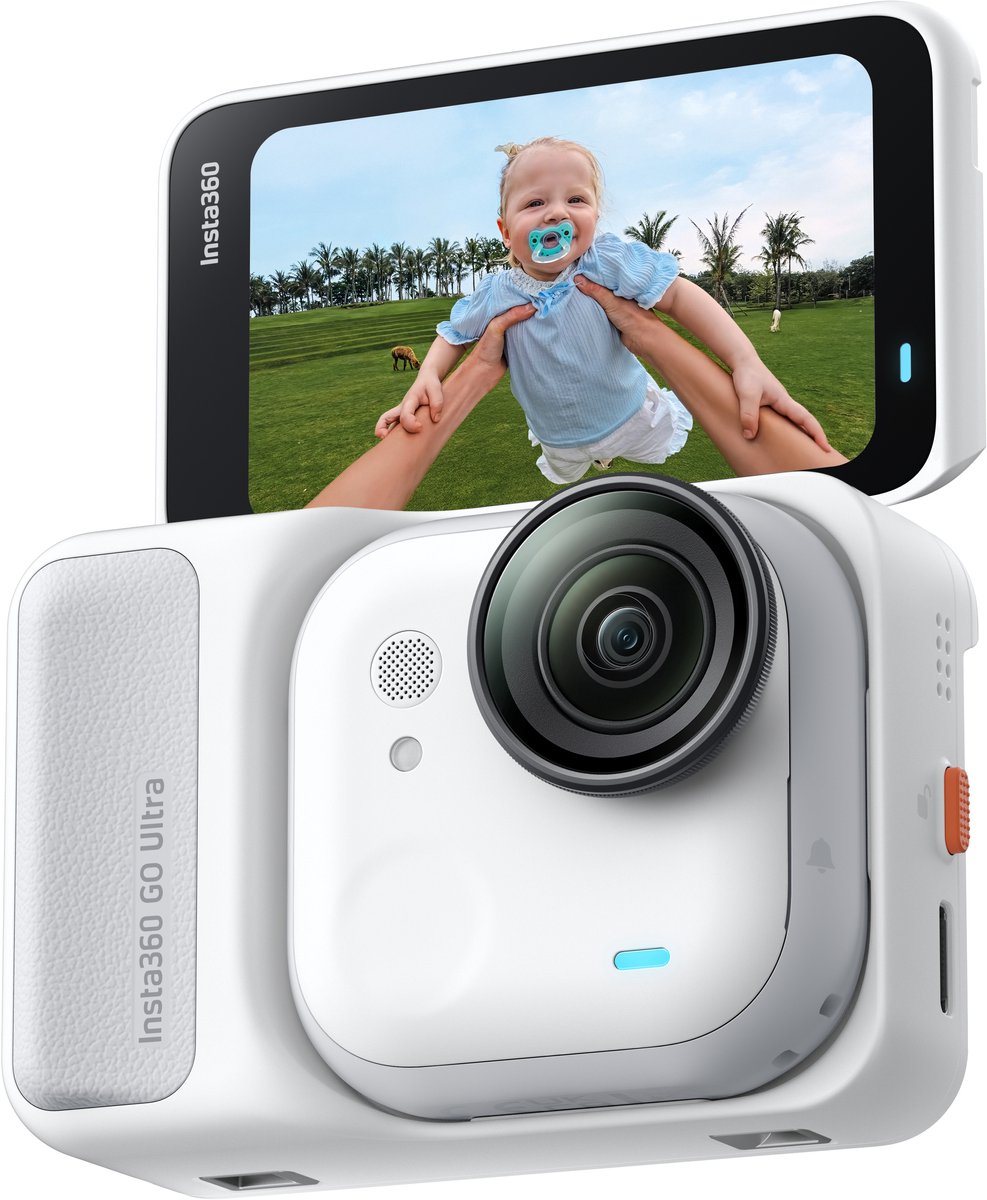 Insta360 - GO Ultra Creator Bundel - Arctic White - 4K 60 FPS-video - Action Camera thumbnail 3