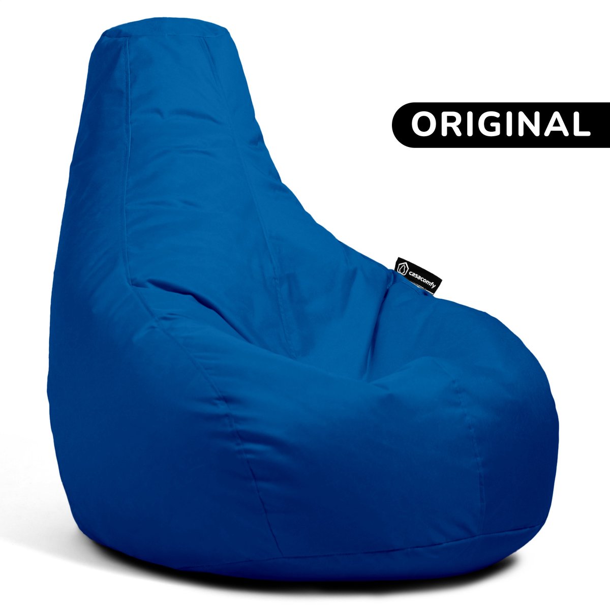Casacomfy Premium Original - Zitzak - Voor Volwassenen & Kinderen - Inclusief 200L Vulling - Binnen & Buiten - Blauw