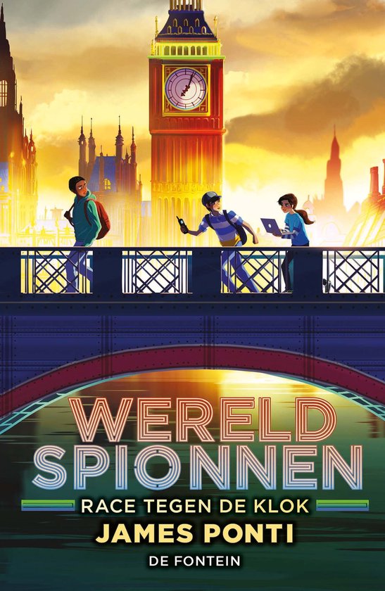Wereldspionnen 6 - Race tegen de klok - cover