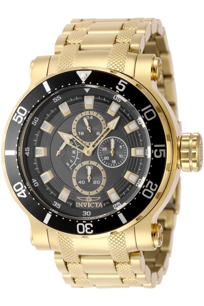 Invicta Coalition Forces 49396 Heren Horloge - Waterdicht - Analoog - Quartz Uurwerk - Roestvrij Staal met grijze Wijzerplaat - 52mm