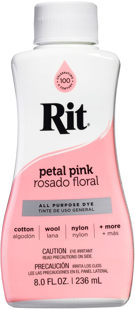 Rit Liquid Dye Petal Pink - Rit Dye - Rit