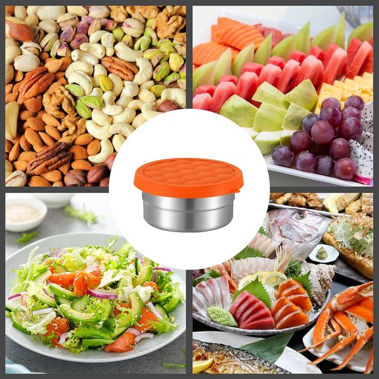 RVS Lunchbox voor Volwassenen en Kinderen | Bento Box | Lekvrije Broodtrommel | Milieuvriendelijke Lunch Box | 1400 ML