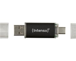 Intenso Twist Line USB-stick Retail 512 GB Antraciet 3539493 USB-C 3.2 Gen 1, USB-A 3.2 Gen 1