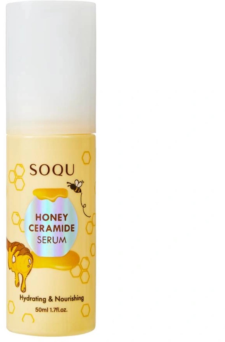 Soqu Honing Ceramide Serum / Beschermend gezichtsserum met honing en ceramiden 50 ml
