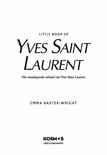 Boek "Little Book of Yves Saint Laurent" van Emma Baxter-Wright. Kosmos Uitgevers.