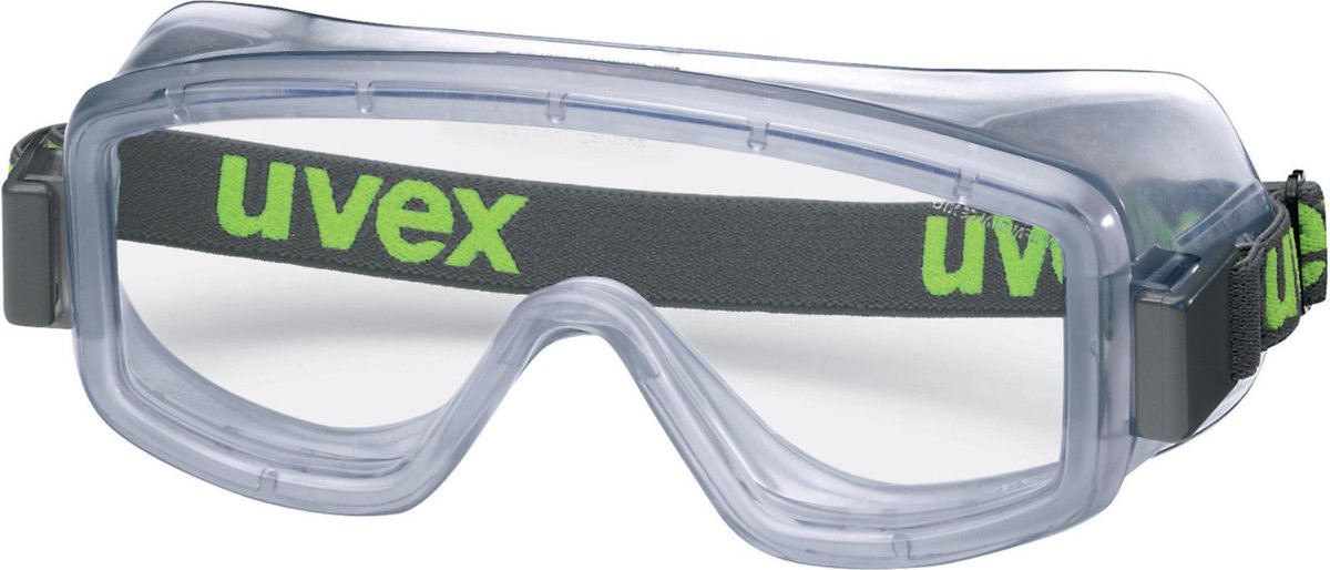 uvex Vollsichtschutzbrille 9405.714, EN 166, farblose CA-Scheibe, 100g
