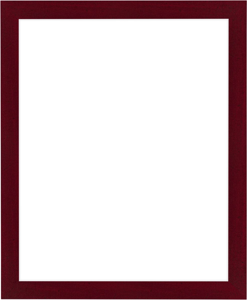 Dutch Frame Factory Fotolijst 24x30 cm - MDF - Wijnrood Geveegd - Colonia