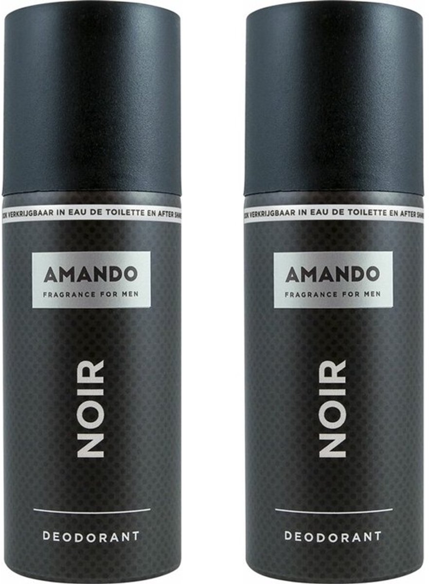 Amando Deo Spray Noir - 2 x 150 ml