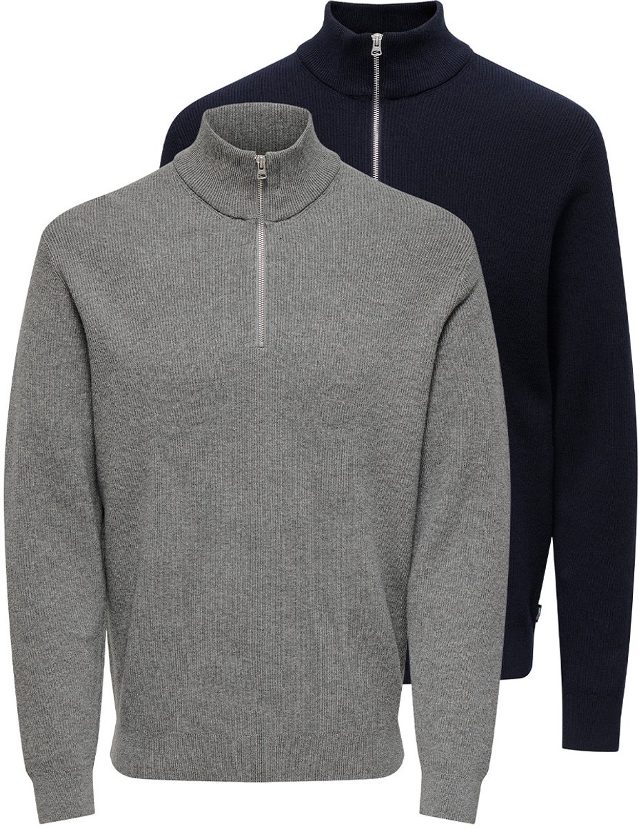 Only & Sons Heren sweattroyer 2 pack Phil