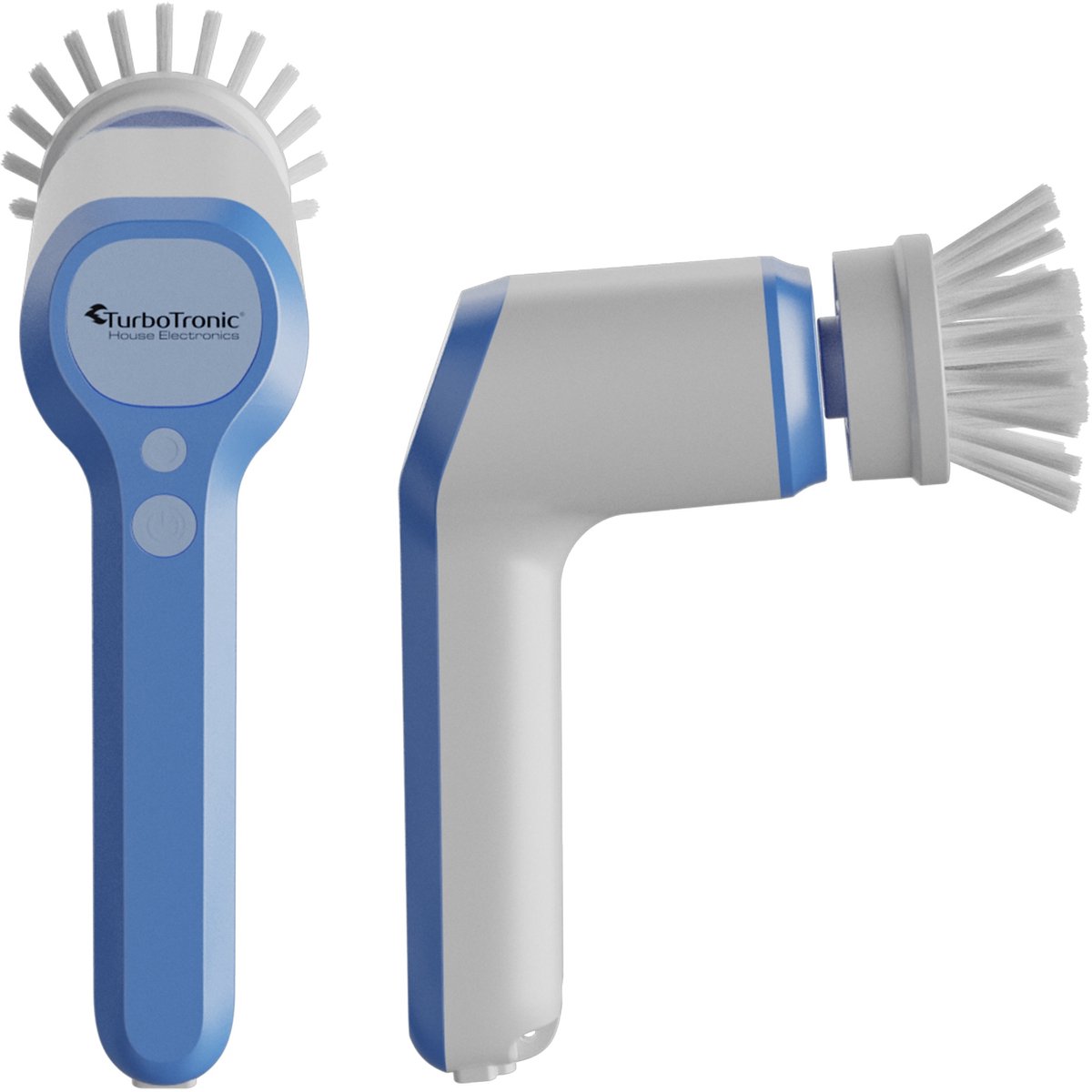 Turbotronic MS-30 Elektrische Schoonmaakborstel - Schrobmachine - Elektrische Schrobber- Wit/Blauw