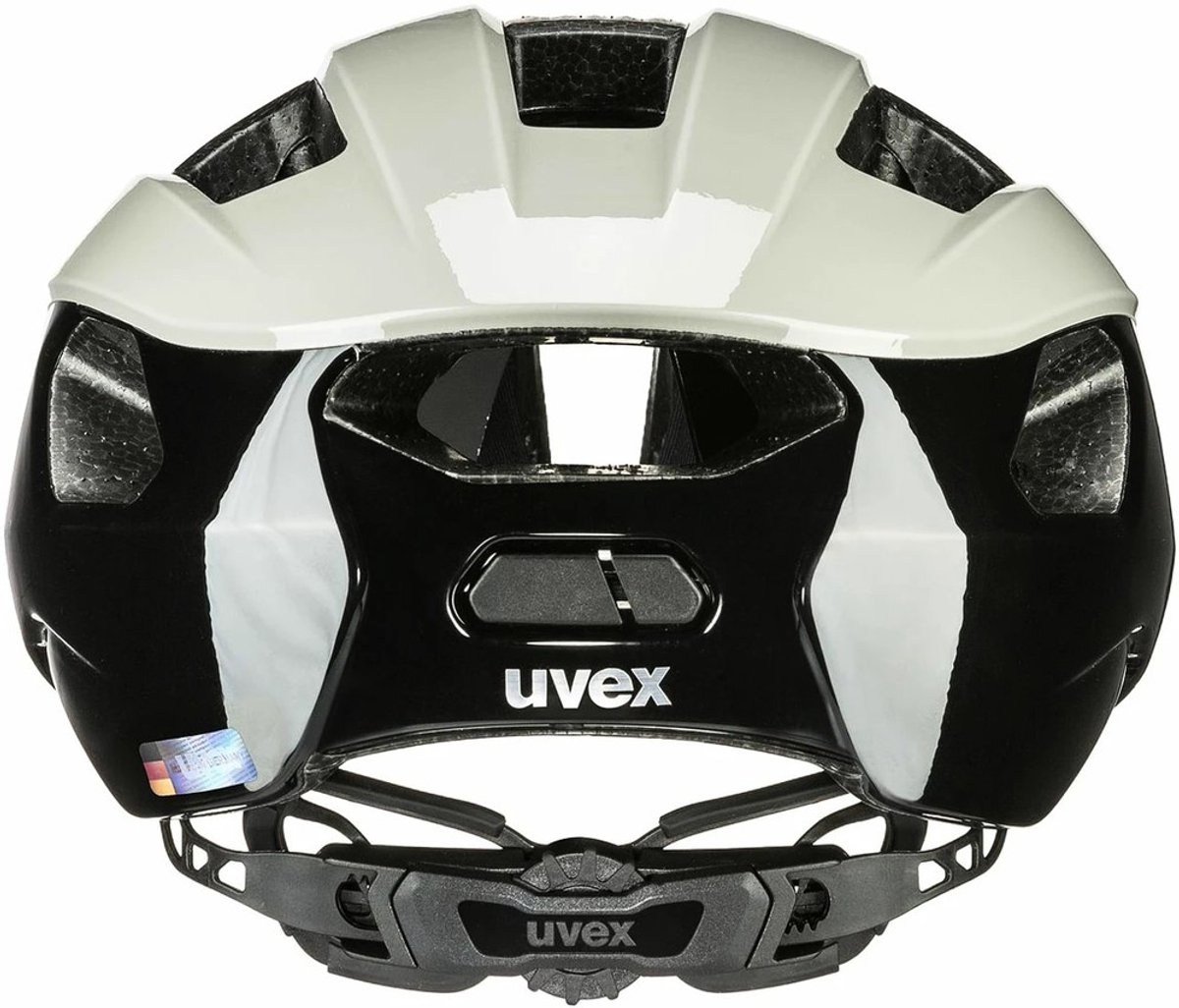 uvex Rise Fietshelm Sand / Black - Unisex - maat 56-60 – foto 5