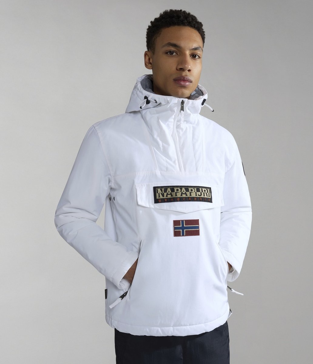 NAPAPIJRI Rainforest Pocket 2 Jas Mannen Wit