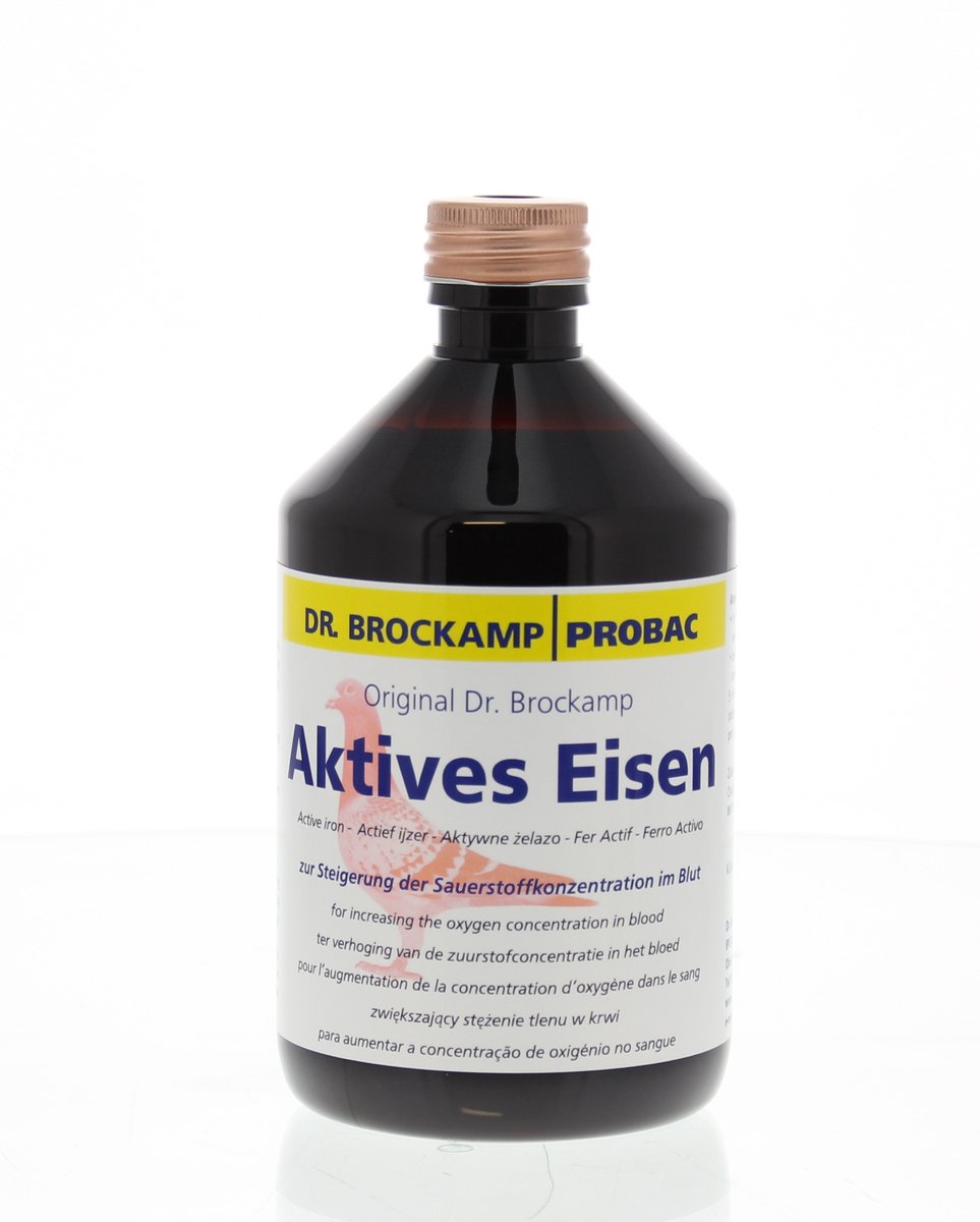Actief IJzer Dr Brockamp 500ml - voor postduiven