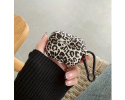 Airpods Pro 4 hoesje tijgerprint siliconen- telefoon - muziek - school