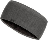 DANISH ENDURANCE Merino wol Hoofdband - met Thermische Fleece Voering - Warme Functionele Bandana Unisex - Donkergrijs - Maat S/M