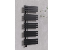 Elektrische radiator badkamerAnjer ELECT. 500x 1150 Zwart