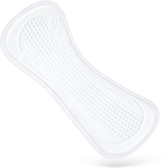 Wit TENA Discreet Ultra Mini Plus inlegkruisje met subtiele textuur.