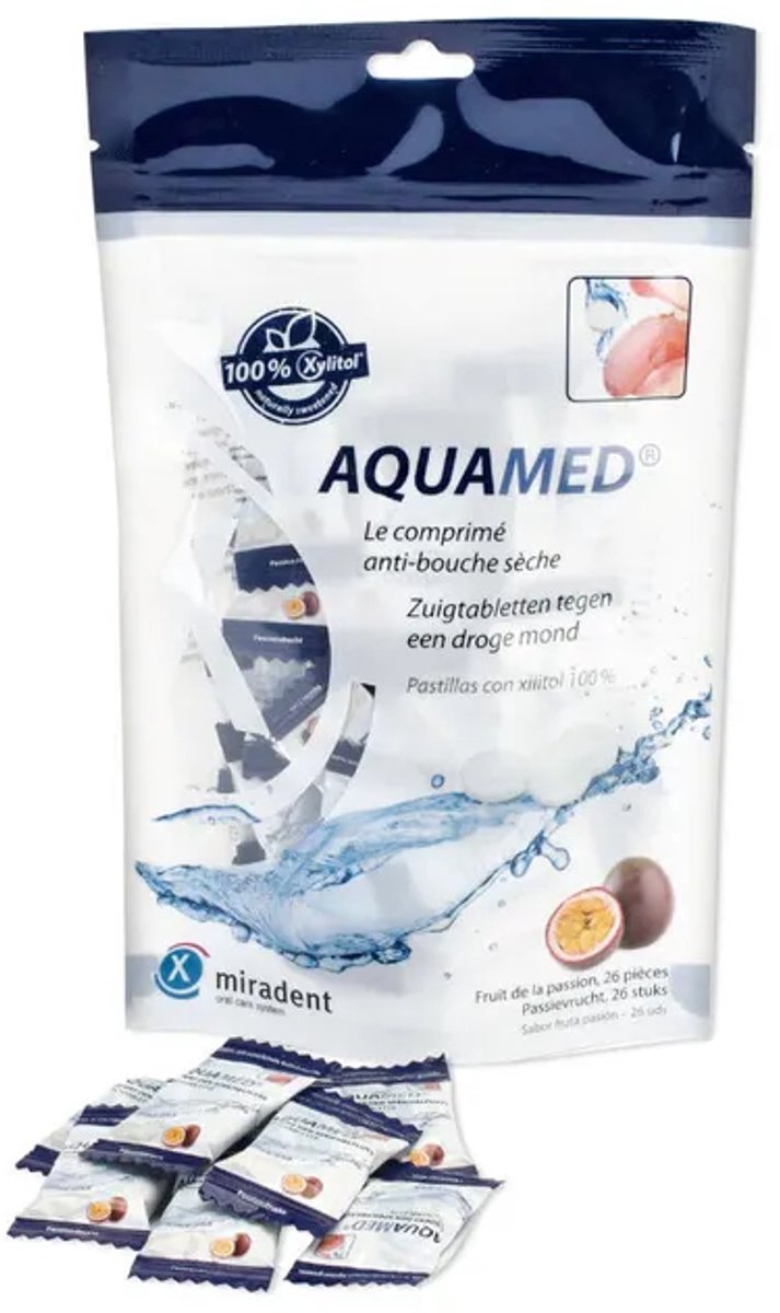 Miradent Aquamed Droge Mond Zuigtabl 60g