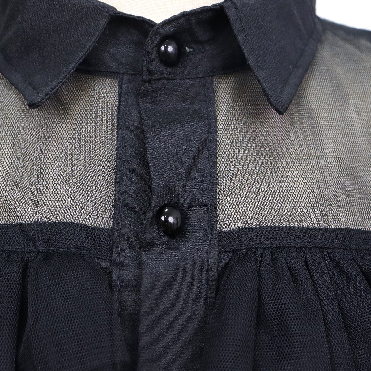 Joya Kids® Gotische Jurk Kind | Halloween Verkleedjurk Meisje | Zwarte Tule Jurk met Riem | Gothic Verkleedkleding Kind | Horror Films Kostuum | Family Kostuum | — afbeelding 7