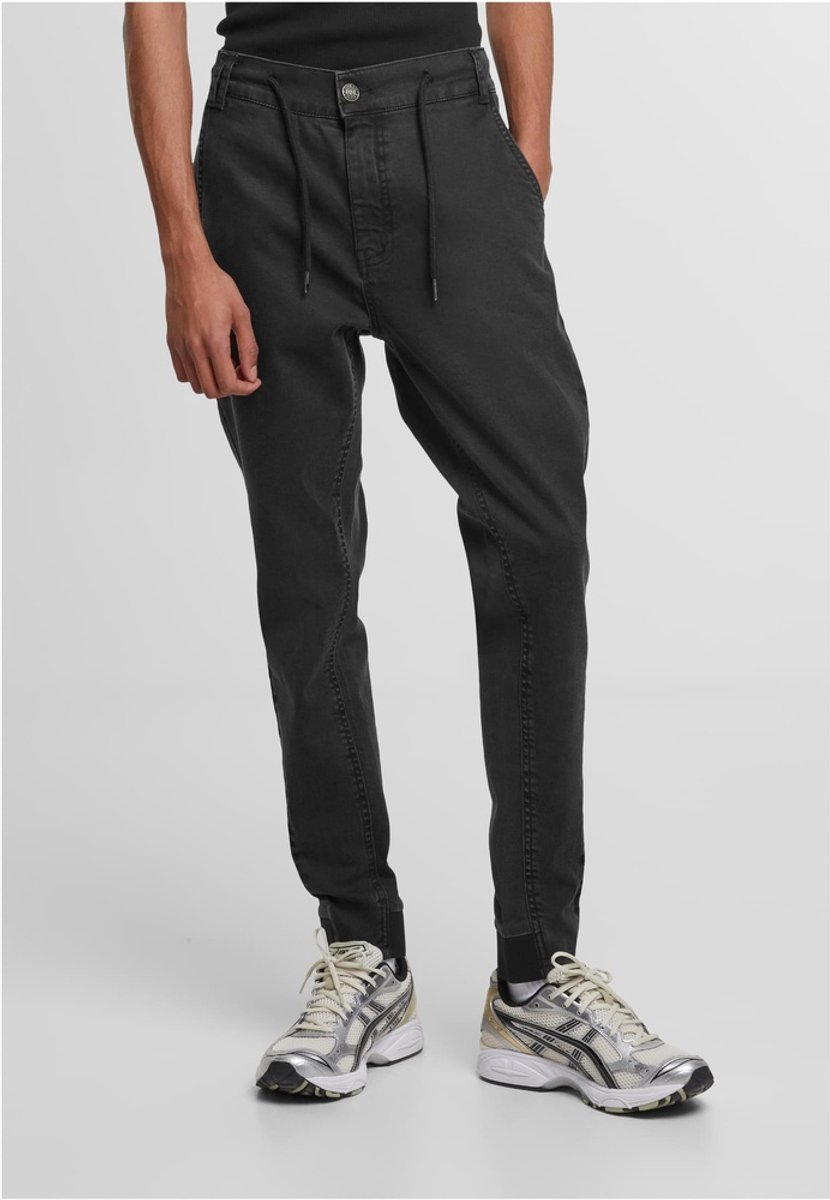 Urban Classics Antifit Broek rechte pijpen Taille 28 inch Zwart