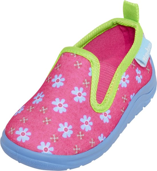 Playshoes Bloemen Pantoffels - Kinderen - Roze