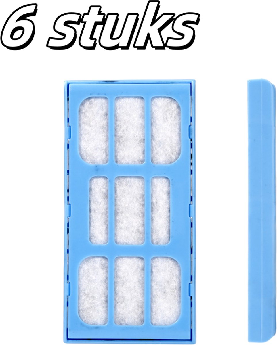 6 stuks in een set – Filter voor huisdierdrinkwaterfontein – Vervangingsfilterkatoen voor waterfilter – Bacteriën verwijderen – Onzuiverheden verwijderen