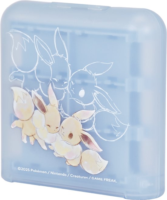 HORI 24 Game Case voor Nintendo Switch 2 – Eevee Cottage Core - Officieel gelicentieerd door Nintendo en The Pokémon Company International