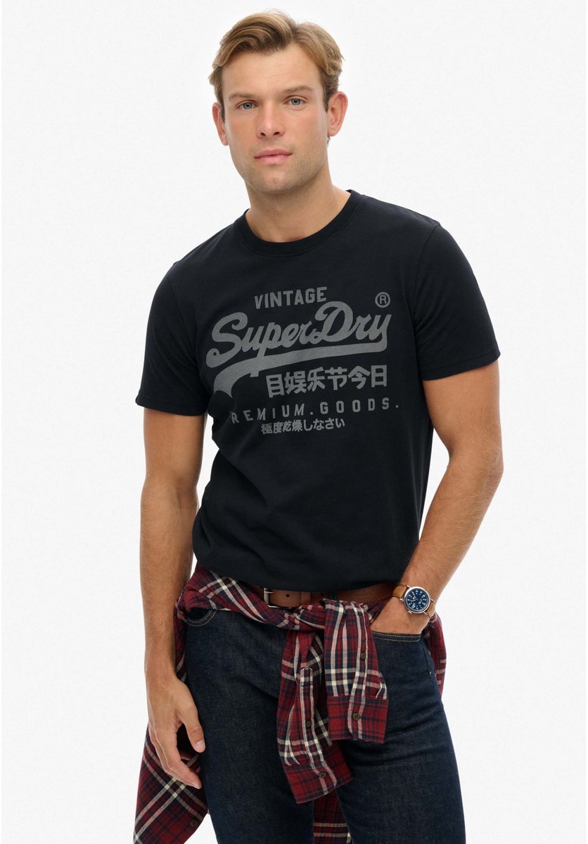 Superdry Vl Classic Shirt Heren Grijs