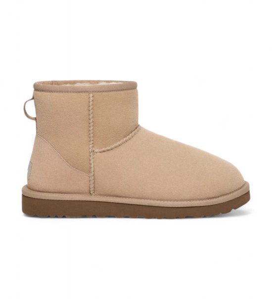 UGG CLASSIC MINI II W - Gevoerde laarzenSnowbootsDames laarzen - Kleur: Wit/beige - Maat: 36