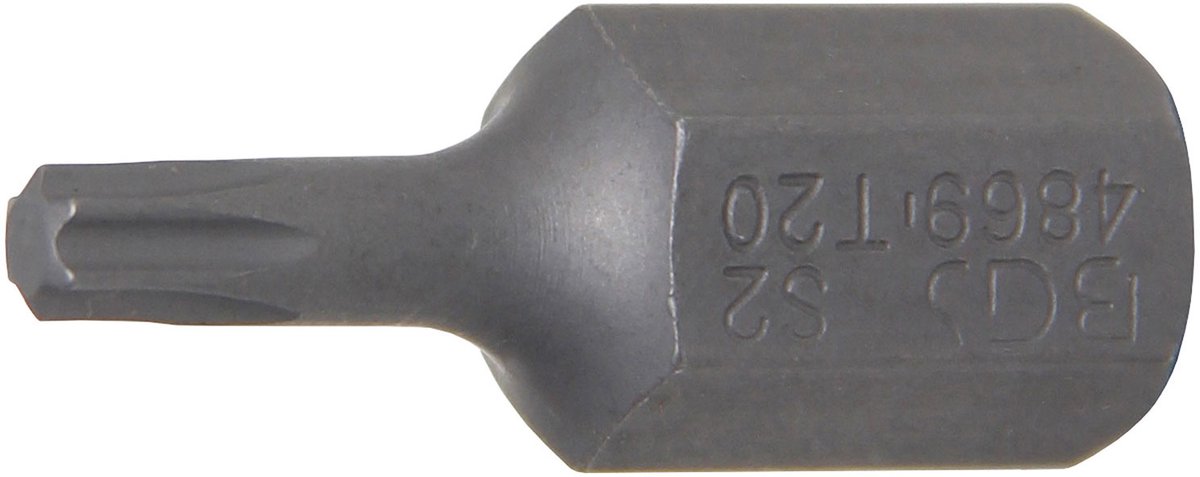 BGS Bitsaandrijving buitenzeskant 10 mm (3/8") T-profiel (vo...