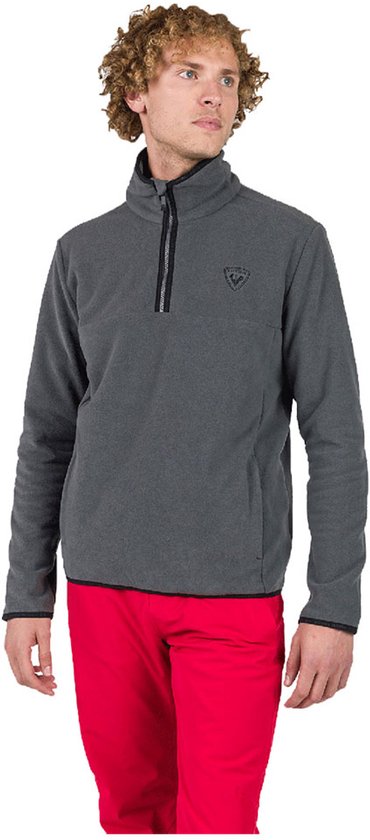 Polaire Rossignol Strawpile Half Zip Grijs L Homme