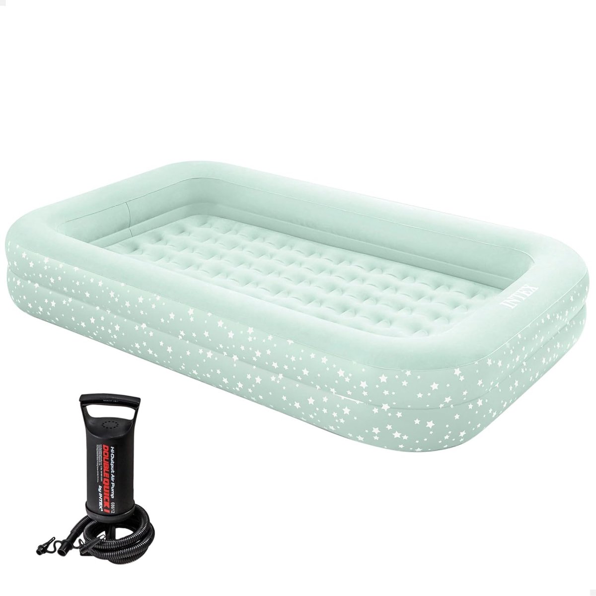 Kampeerluchtbed voor Kinderen met Handpomp - 107cm x 168cm x 25cm
