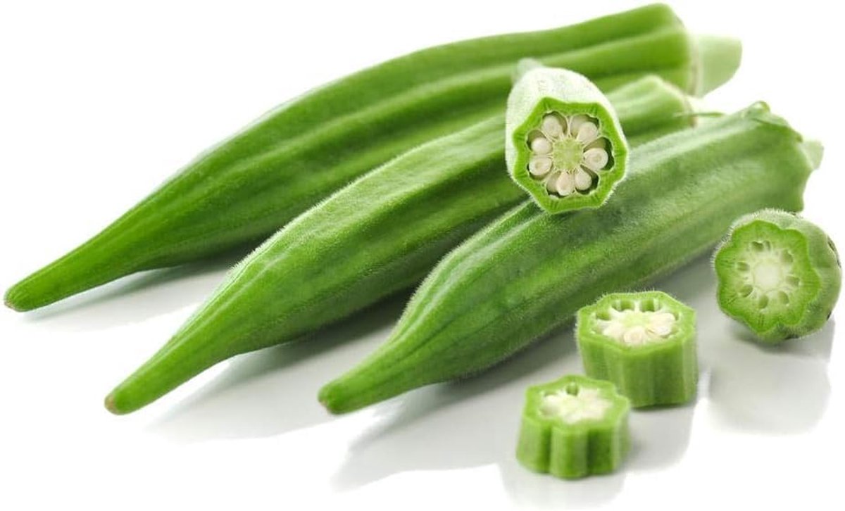 Kajal verse okra - ladyfinger groente rijk aan vezels en vitaminen - 1 kg