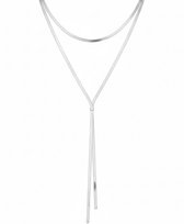 Elli Oorbellen Dames Oorhanger Veer Boho in 925 Sterling Zilver, Zilver, Kein Edelstein