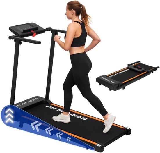 Opvouwbare Loopband voor Thuis - 1.5PK Motor, 1-8 km/u, - Opvouwbare - €424,43