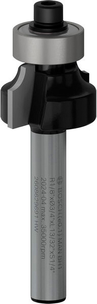 Bosch PRO Abrundfräser R 1/8 Schaft 1/4 - 2608629691
