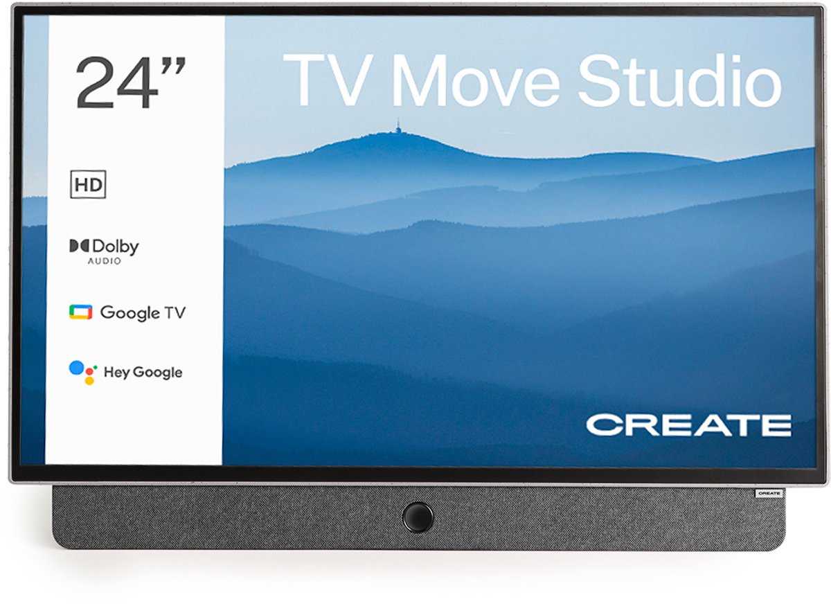 CREATE Draagbare 24" Smart TV met Batterij - Product - €339,95