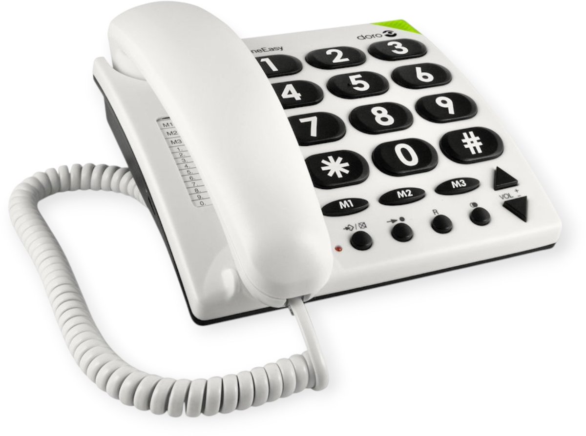 Doro PhoneEasy 311C - Single DECT telefoon - Wit