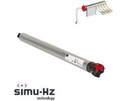 Simu T5 buismotor met ge�ntegreerde ontvanger
