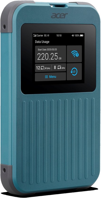 Acer Connect M4 - Portable Mifi Router - Mobiele Hotspot - 5G - WiFi 6