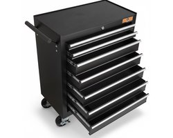 Gereedschapswagen Leeg – 7 Laden – Verrijdbare Werkplaatswagen – Afsluitbaar met Slot | Centurius