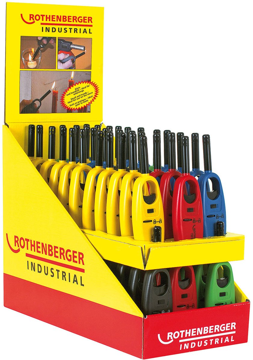 ROTHENBERGER Industrieel 66x Gaslicht Mini - 1500005167