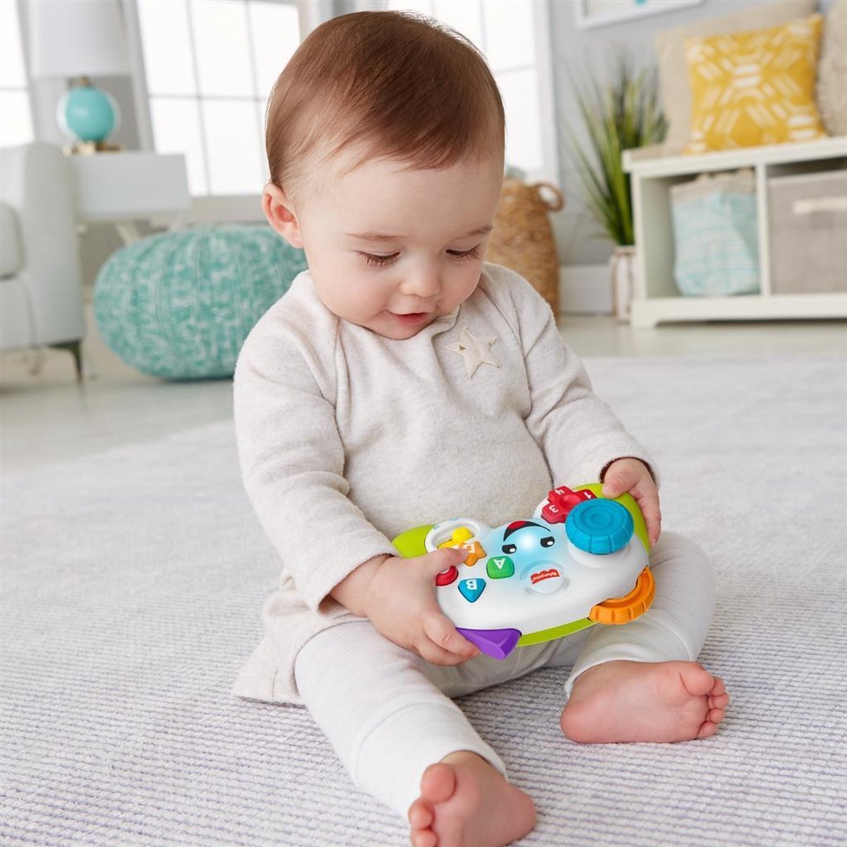 Fisher-Price Leerplezier Spelen en Leren Controller - Muzikaal babyspeelgoed met lichtjes — afbeelding 13